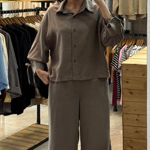 ست شومیز و شلوار زنانه سیلک
