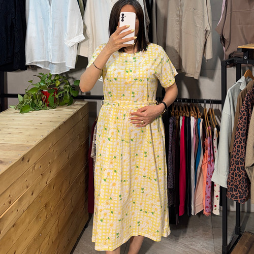 پیراهن زنانه استین کوتاه H&M